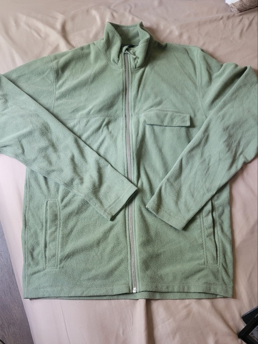 Helly Hansen Full-Zip Fleece Jacket - Sage Green